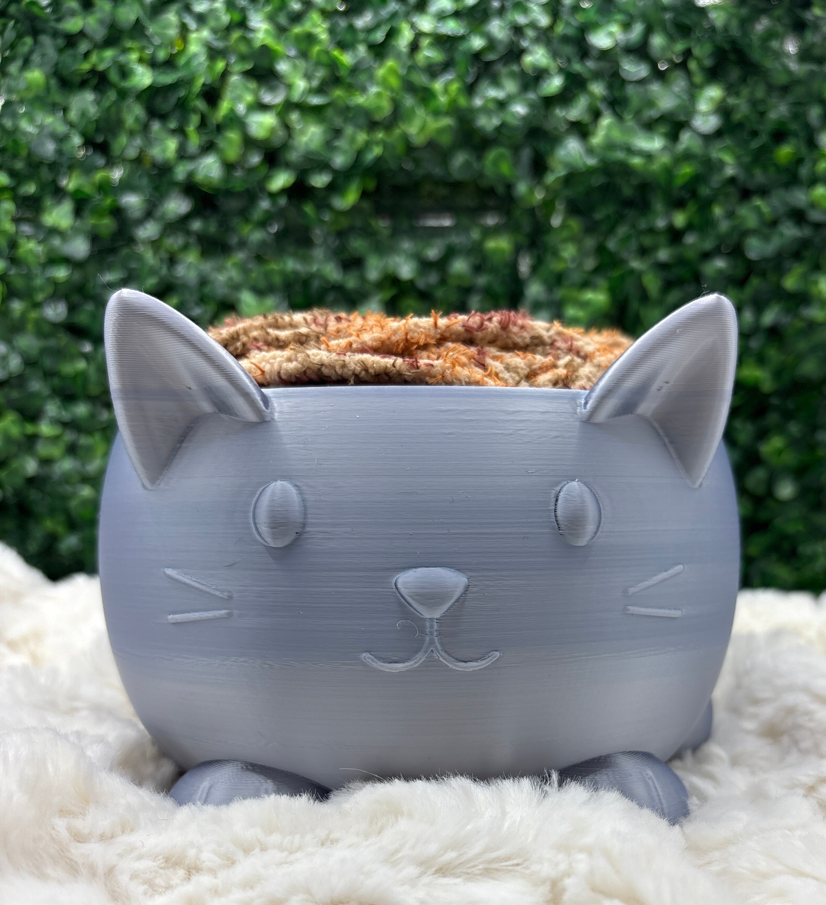Cat yarn bowl