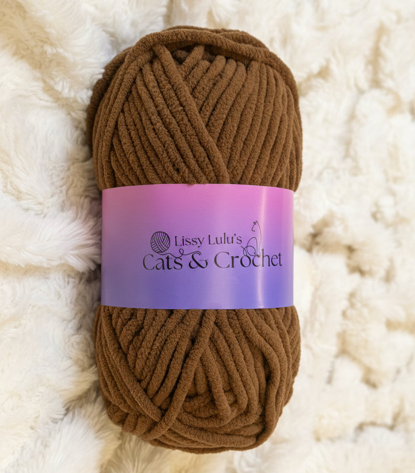 Toffee Chenille Yarn